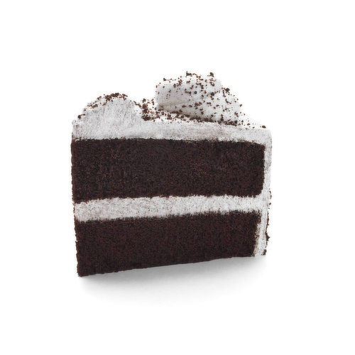 Cub Bakery Oreo Buttercream Chocolate Cake Slice