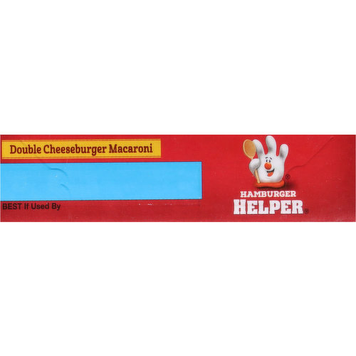 Hamburger Helper Pasta & Sauce Mix, Double Cheeseburger Macaroni