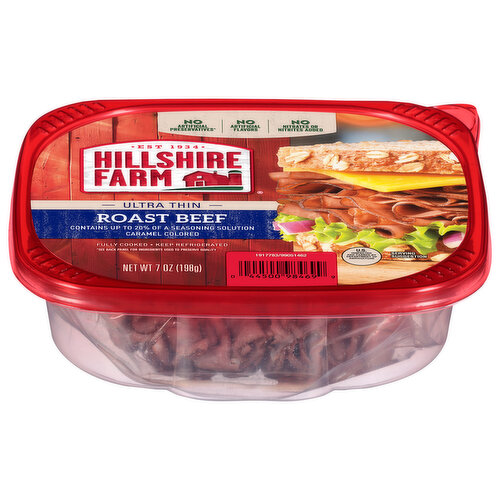 Hillshire Farm Ultra Thin Sliced Lunchmeat, Roast Beef, 7 ounce