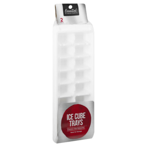 Everyday Living® White Ice Cube Trays, 2 ct - Kroger