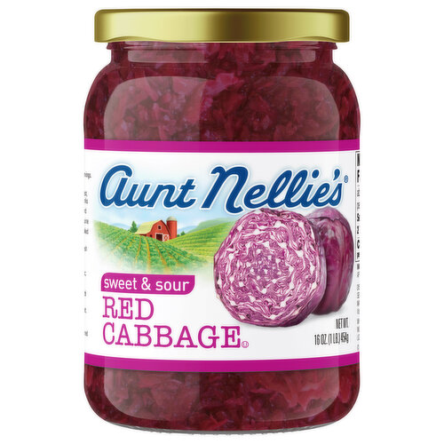 Aunt Nellie's Red Cabbage, Sweet & Sour