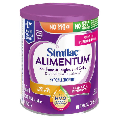 Similac Alimentum Infant Formula with Iron, Powder, 0-12 Months