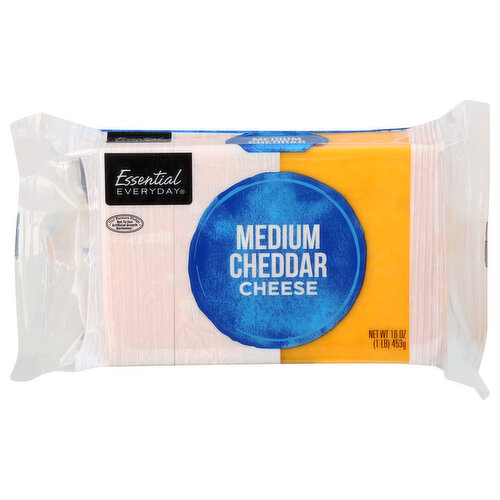 Essential Everyday Cheese, Medium Cheddar