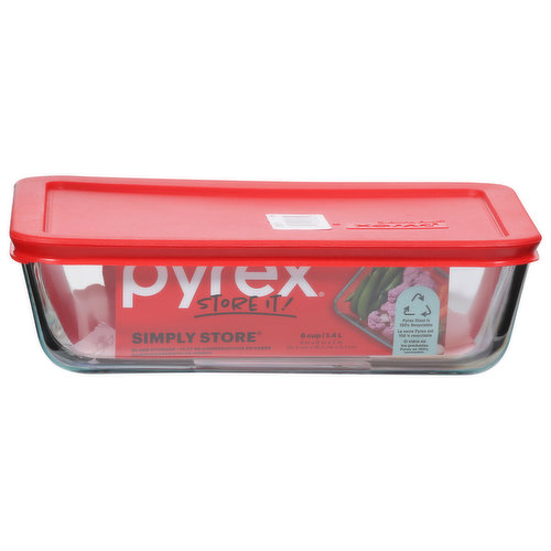 Pyrex Glass Storage, Simply Store, 6 Cup (1.4 l)