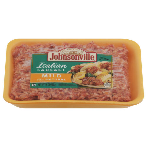 Johnsonville Italian Sausage, All Natural, Mild