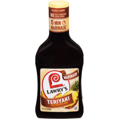 Lawry's Teriyaki With Pineapple Juice Marinade