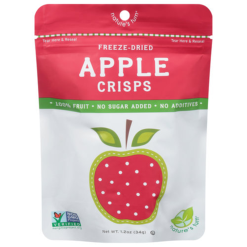 Nature's Turn Crisps, Apple, Freeze-Dried