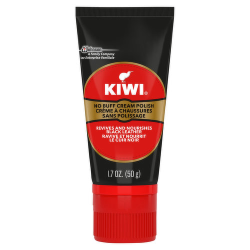 Kiwi Cream Polish, No Buff, Black