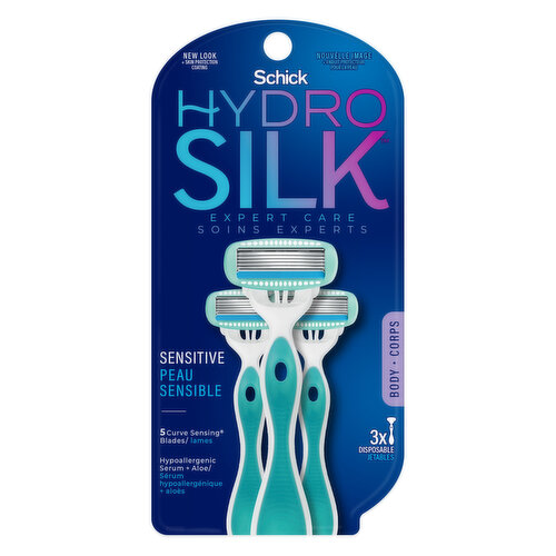 Hydro® Ultimate Comfort Disposable Razor – Schick US