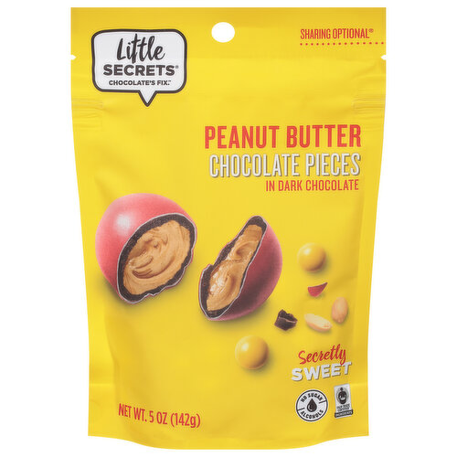 Little Secrets Chocolate Pieces, Peanut Butter