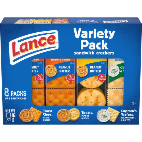 Lance® Sandwich Crackers Variety