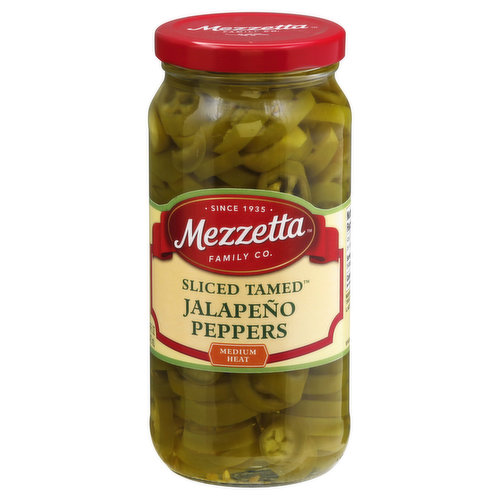 Certified gluten-free. Since 1935. Our family discovered a technique that tames the heat out of a traditional jalapeno, because sometimes you want full flavor crunch without the fire. Jeff Mezzetta - Fourth generation. Family company. mezzetta.com. Get inspired at mezzetta.com. 100% recyclable.