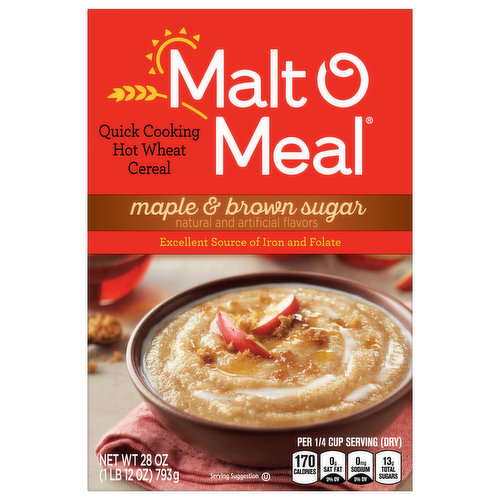 Malt O Meal Cereal, Maple & Brown Sugar