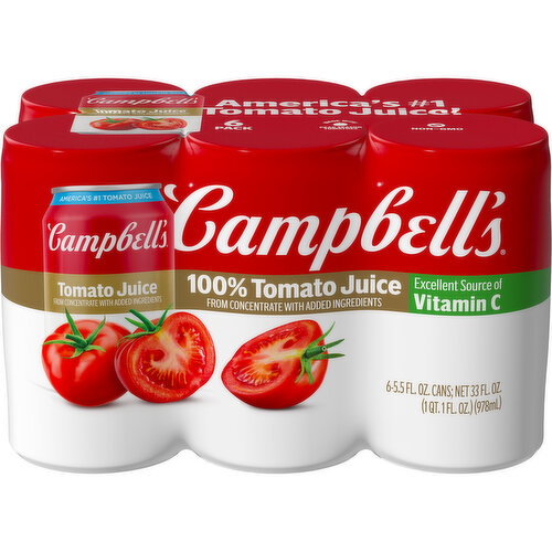 Campbell's® 100% Tomato Juice Tomato Juice