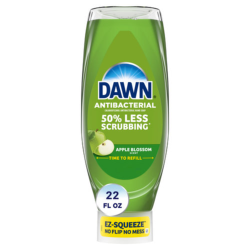 Dawn Ultra Dawn Ultra Antibacterial EZ-Squeeze Hand Soap, Apple Blossom, 22 Fl Oz