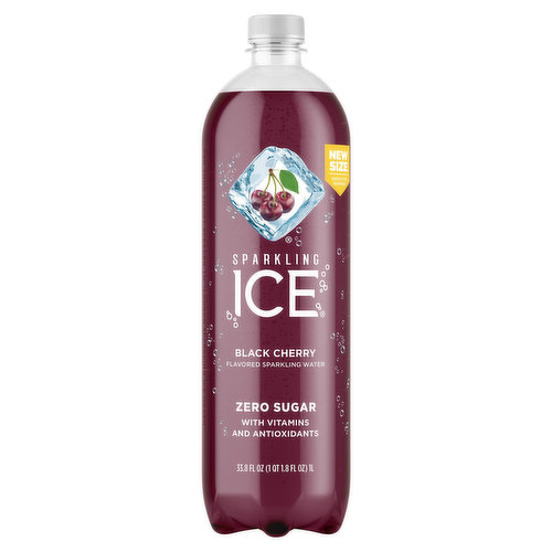 Black Cherry Sparkling Water Beverage