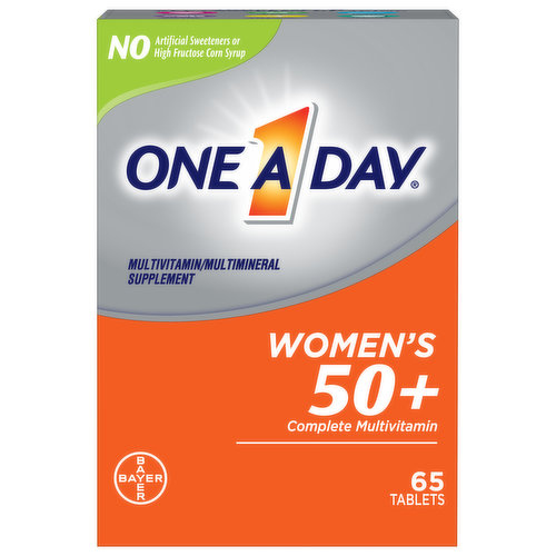 One A Day Multivitamin/Multimineral, Complete, Women's 50+, Tablets