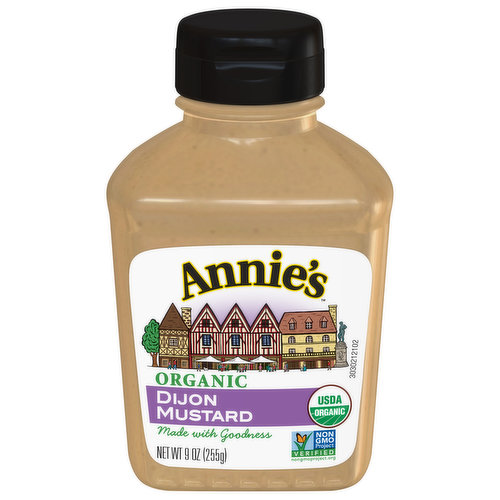 Annie's Mustard, Organic, Dijon