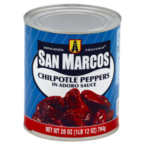 San Marcos Chilpotle Peppers, in Adobo Sauce