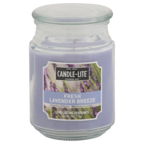 Candle-Lite Candle, Fresh Lavender Breeze