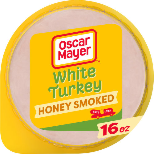 Oscar Mayer Lean Honey Smoked White Turkey Sliced Lunch Meat