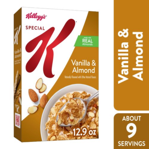 Special K Cold Breakfast Cereal, Vanilla and Almond