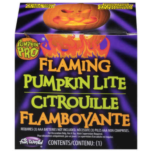 Pumpkin Pro Pumpkin Lite, Flaming