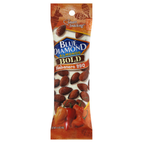 Blue Diamond Bold Almonds, Habanero BBQ