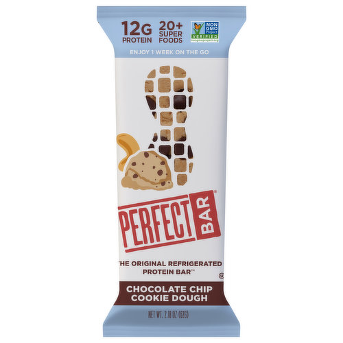 Perfect Bar Protein Bar, Chocolate Chip Cookie Dough