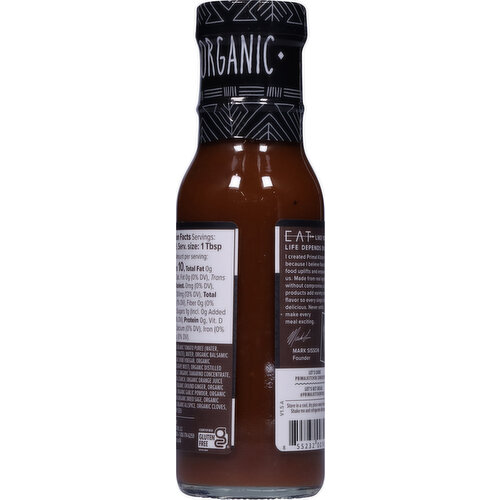 Primal Kitchen Steak Sauce, Organic and Sugar Free - 8.5 oz