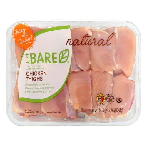 Just Bare Natural Fresh Chicken Breast Boneless Skinless