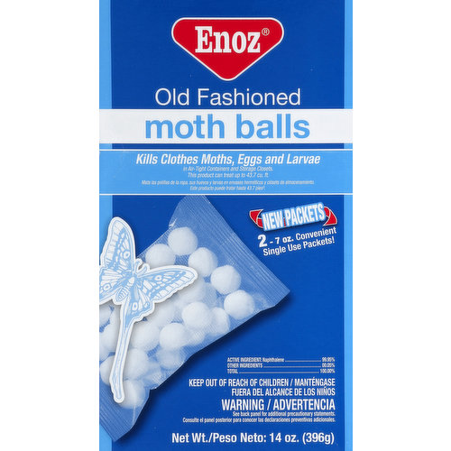 Enoz Old Fashioned Moth Balls 24-oz Moth Balls Plants and garden