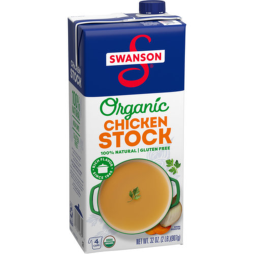 Swanson® Organic 100% Natural Chicken Stock