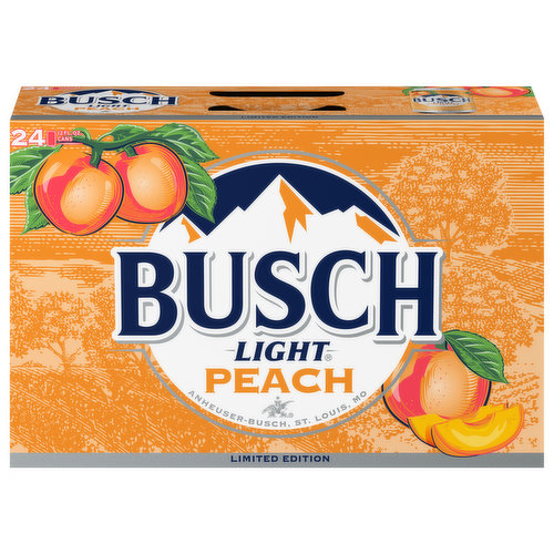 Busch Light Beer, Peach