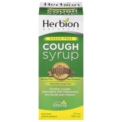 Herbion Cough Syrup, Sugar Free