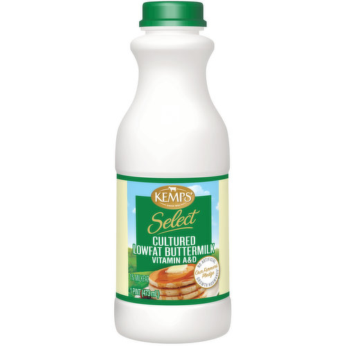 Kemps Select Low Fat Buttermilk Pint