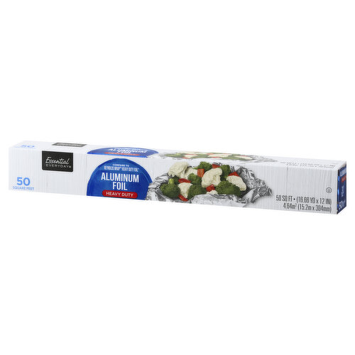 Multi Purpose Heavy Duty Aluminum Foil, Food Wraps