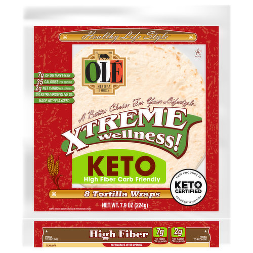 Ole Xtreme Wellness! Tortillas, Keto