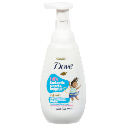 Dove Kids Care Foaming Body Wash, Cotton Candy