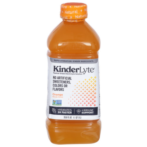 Kinderlyte Electrolyte Solution, Orange