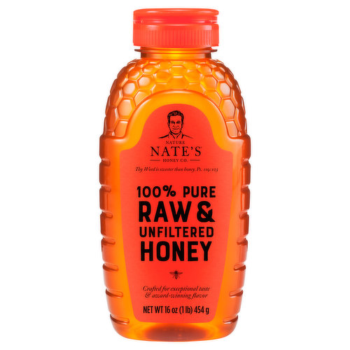 Nature Nate's Honey Co. Honey, Raw & Unfiltered