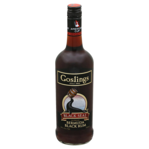 Goslings Black Seal Rum, Bermuda Black