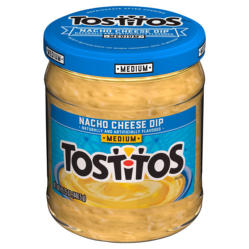 Tostitos Cheese Dip, Nacho, Medium