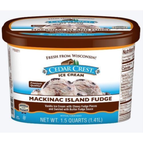 Cedar Crest Mackinaw Island Fudge