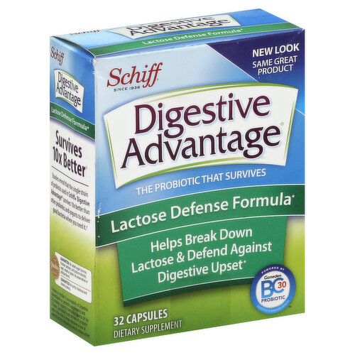 Digestive Advantage Lactose Defense Formula, Capsules