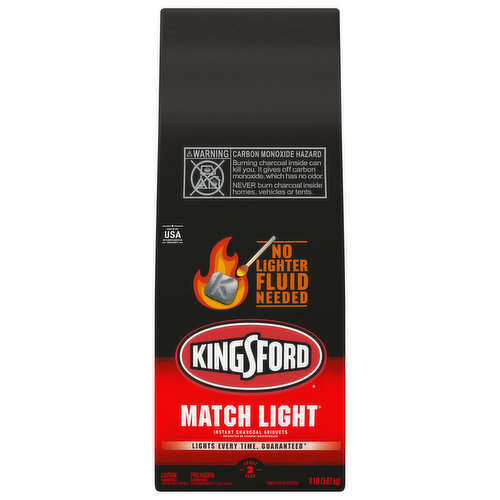 Kingsford Match Light Charcoal Briquets, Instant