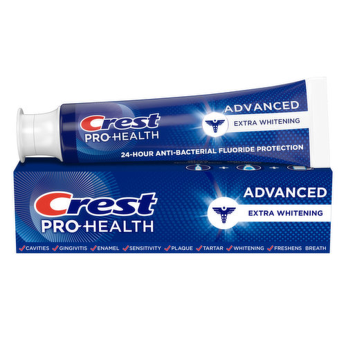 Crest Advanced Kid's Color Changing Fluoride Toothpaste, Bubblegum Flavor  (4.2 oz., 4 pk.)