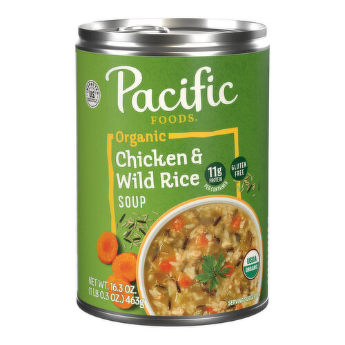 Pacific Foods Organic Chicken and Wild Rice Soup