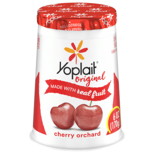 Yoplait Yogurt, Low Fat, Cherry Orchard, Original