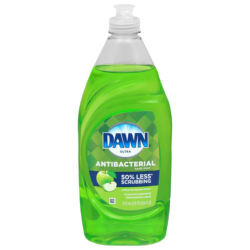 Dishwashing Liquid, Antibacterial Hand Soap, Apple Blossom Scent